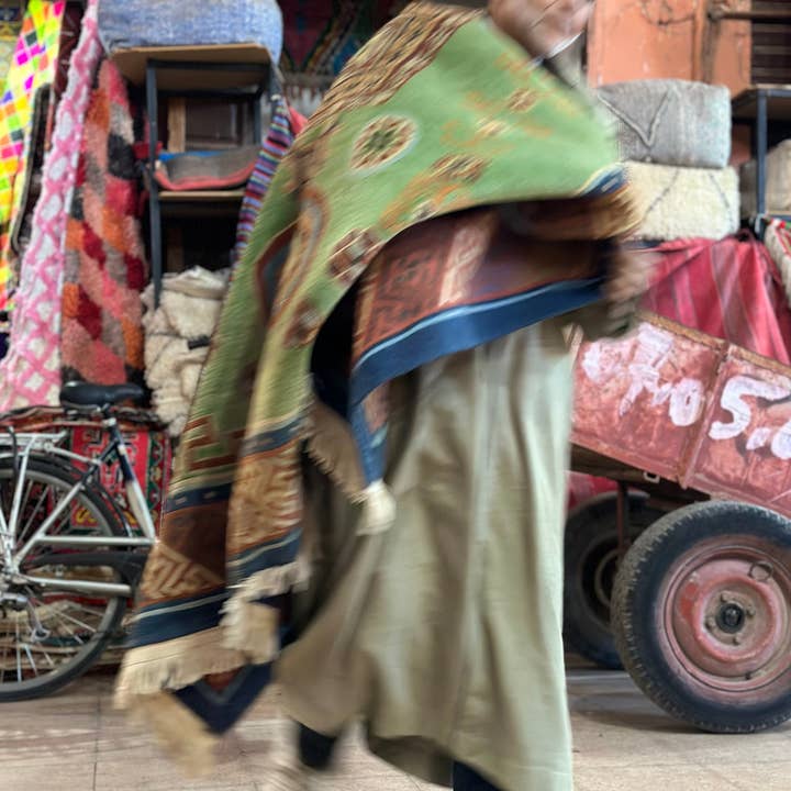 SOUK in the CITY - Wholesale Vloerkleed - NEON Boucherouite vloerkleed 2,50 m x 1,20 m11