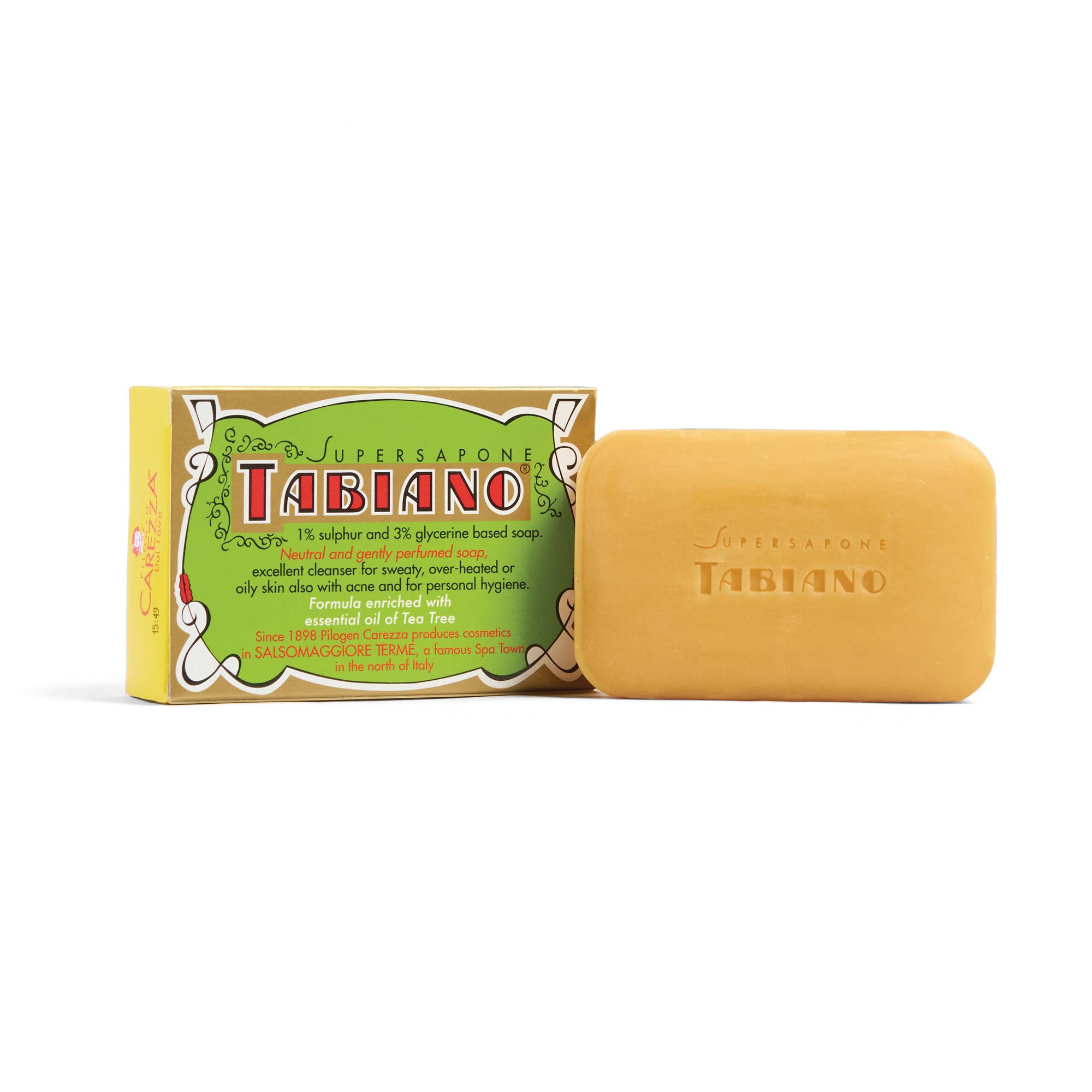 Kalastyle Soap Co. - Wholesale Bar Soap - Tabiano Bar Soap with Tea Trea & Sulfur