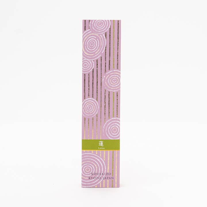 Kousaido Premium Japanese Lotus Incense - 40 Sticks for wholesale by U PLUS INC