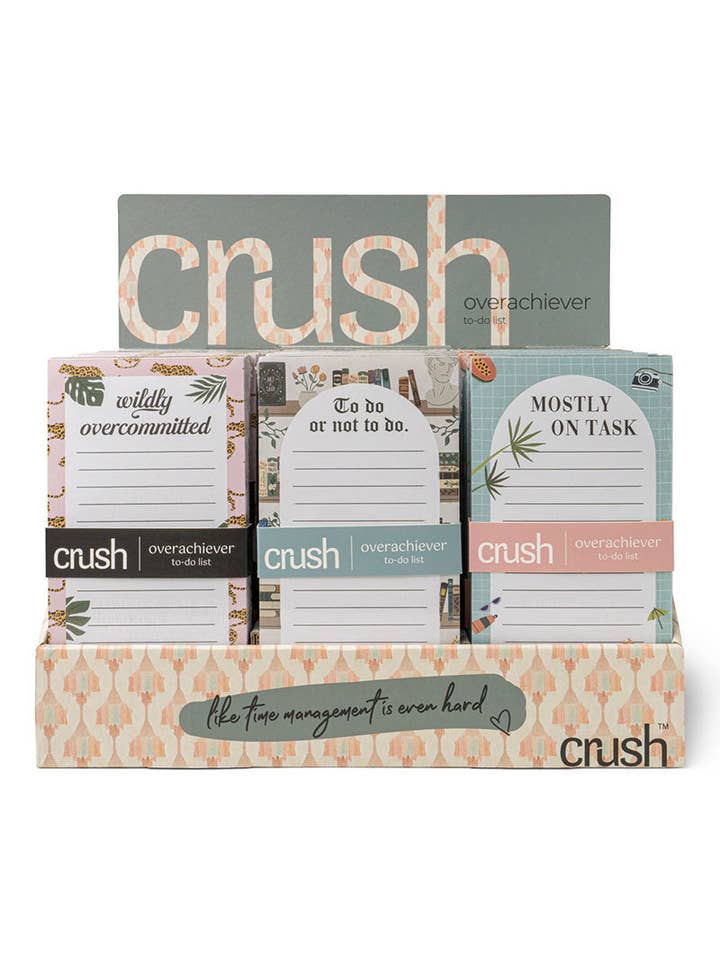 One Crush Overachiever To-Do List - SHIPS ASSORTED for wholesale by Wholesale Accessory Market