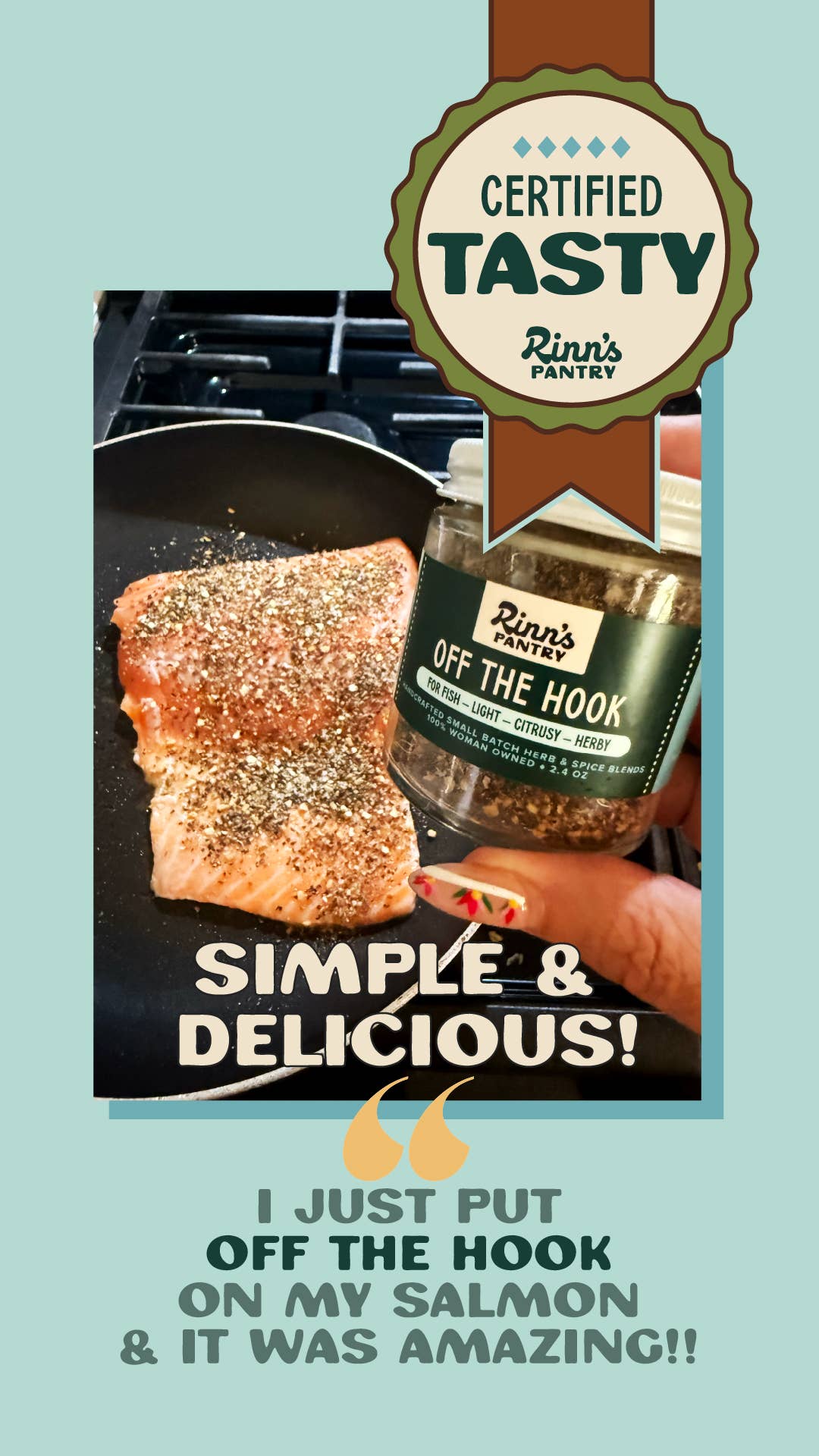 Rinn's Pantry - Wholesale Dried Spice Mix - Off the Hook3