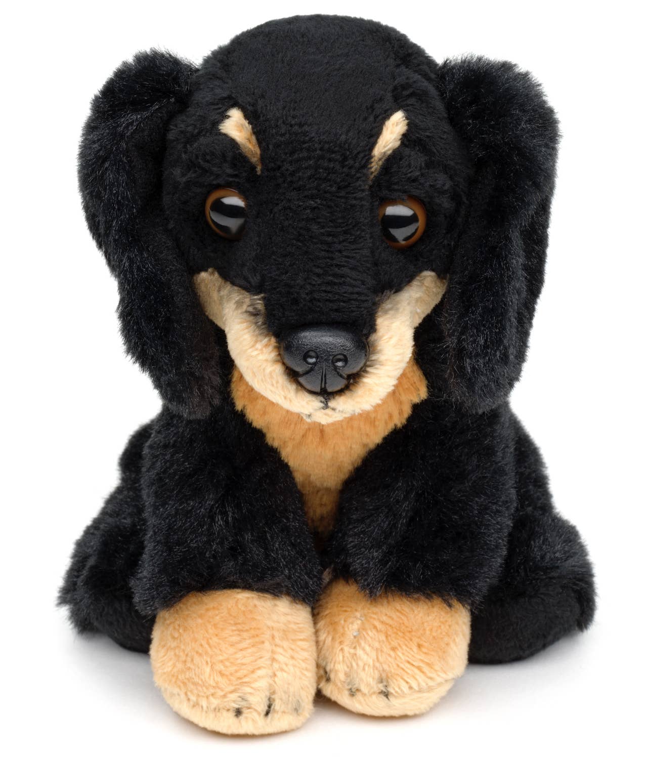 Uni Toys – wholesale Stuffed/plush toy – Kids & baby – Dachshund Plushie, sitting - 13 cm (height)2