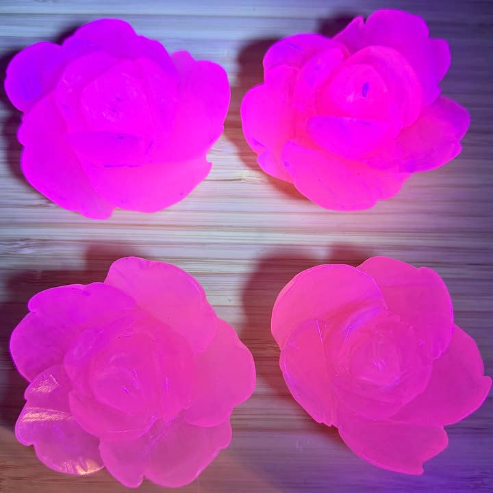 4-5 pcs Natural Mangano Calcite Flowers Healing Energy for wholesale by KayleeNYC