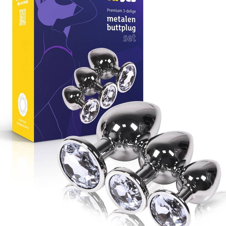 ohyes - Wholesale Sex Toy - Metal Anal & Butt Plug set21