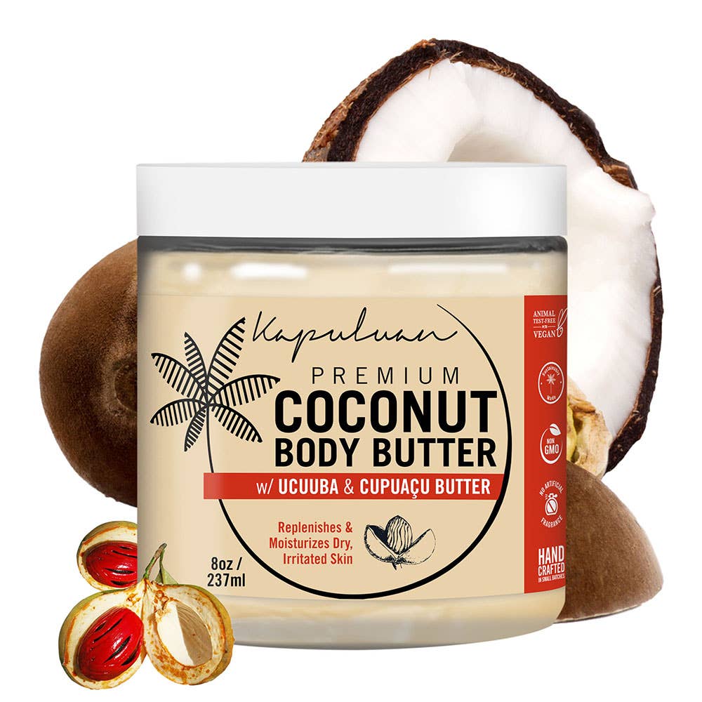 Coconut Body Butter with Ucuuba & Cupuacu Butter for wholesale by Kapuluan Coconut