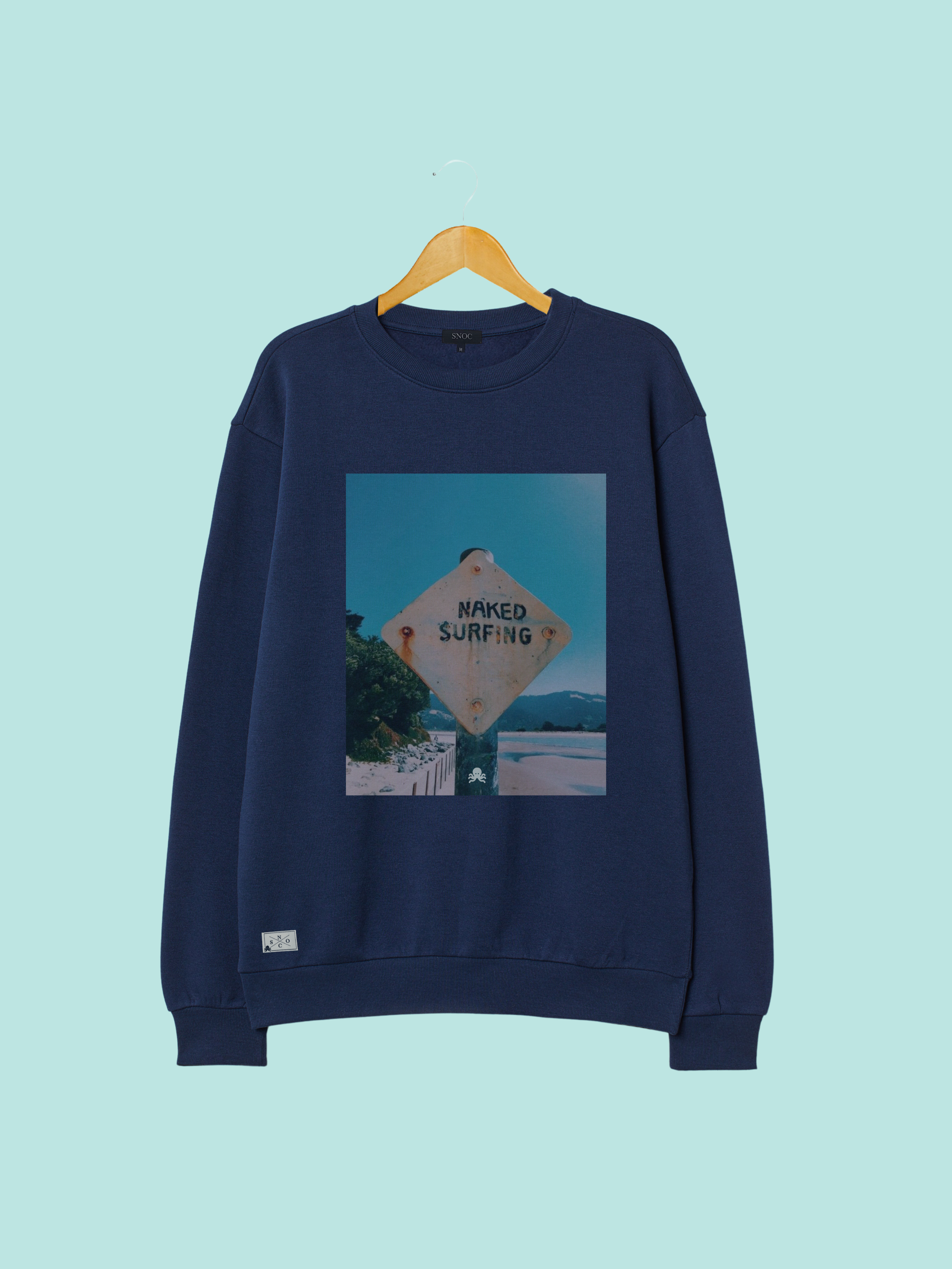 SNOC - Wholesale Graphic Sweatshirt - Unisex - SNOC NAKED SURFING SWEATSHIRT3