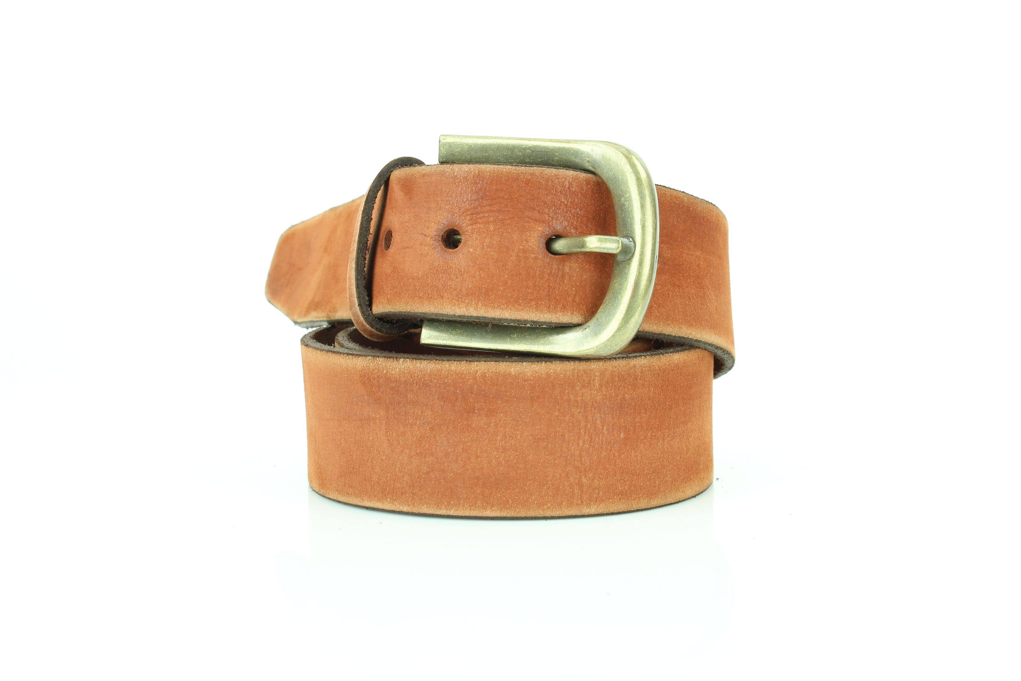 Leather Impressions Inc - Wholesale Belt - Unisex - Matte Distressed Variegated Leather Belt ABB-13-2420913