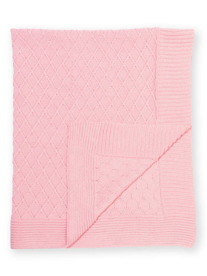 Diamond Blanket Pink for wholesale by Kite Clothing