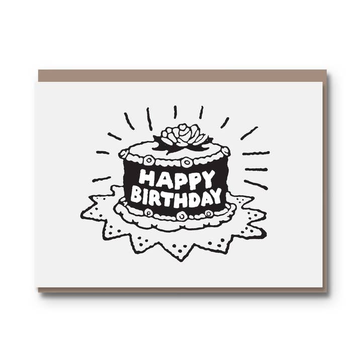 Mini Birthday Cake for wholesale by Sweet Bippy Press