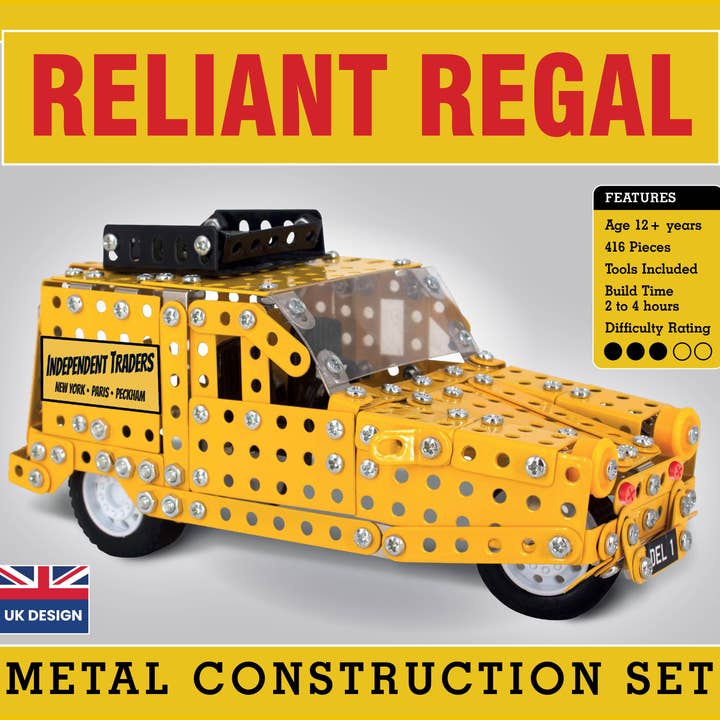 Coach House Partners – wholesale Building set – Child – Reliant Regal Metal Construction Kit3