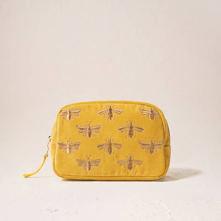 Elizabeth Scarlett Ltd - Wholesale Makeup/Cosmetic Bag - Honey Bee Makeup Bag