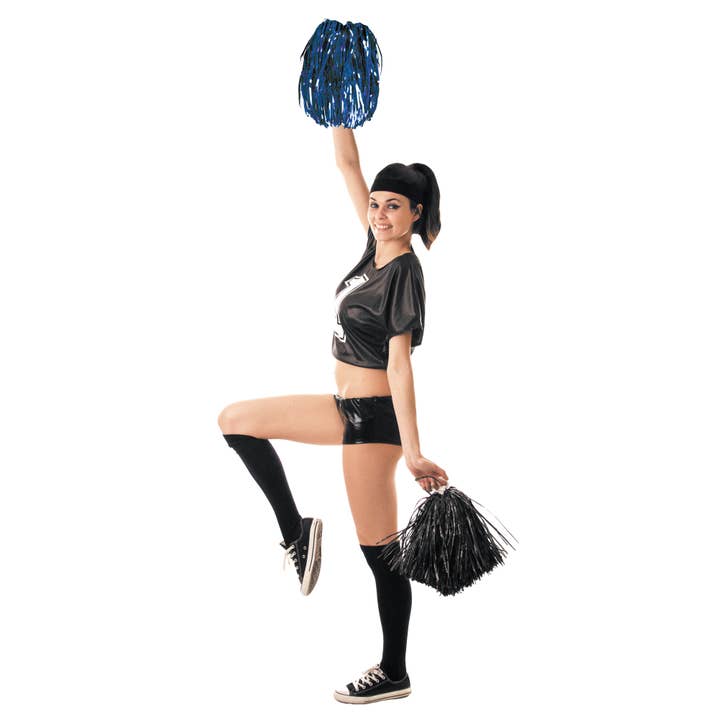 Party Pro - Wholesale Decal – Party decorations - METALLIC POMPOM X2 BLUE1