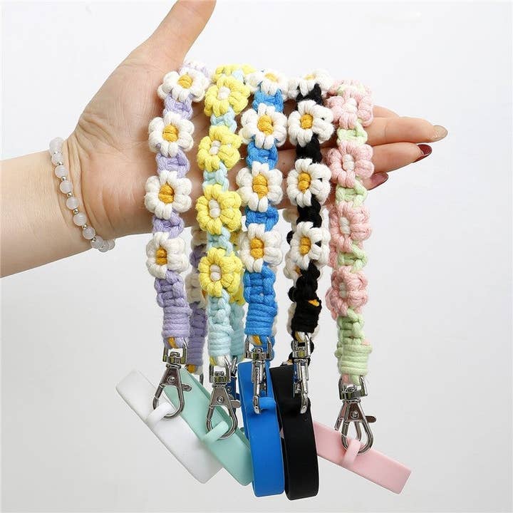 FurDecoration – wholesale Drink huggers & koozies – Hand-Woven Thickened Silicone Cup Holder3