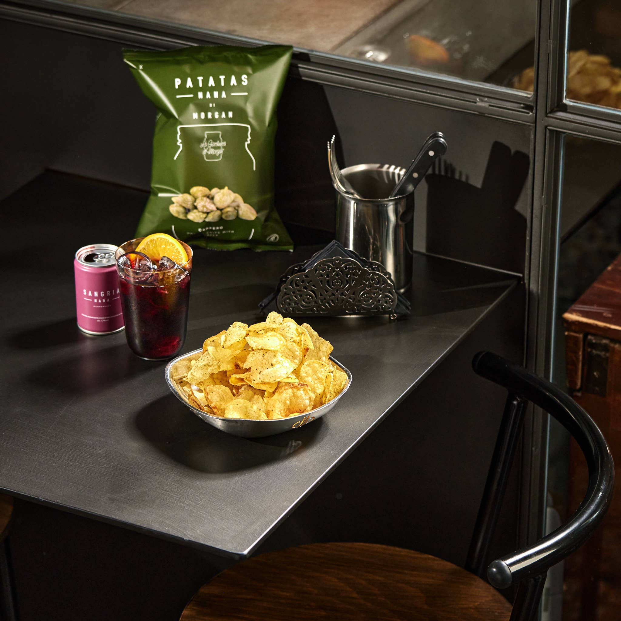 Patatas Nana – Engroshandel Chips – Patatas Nana di Morgan Cappero Kartofler 40 g2