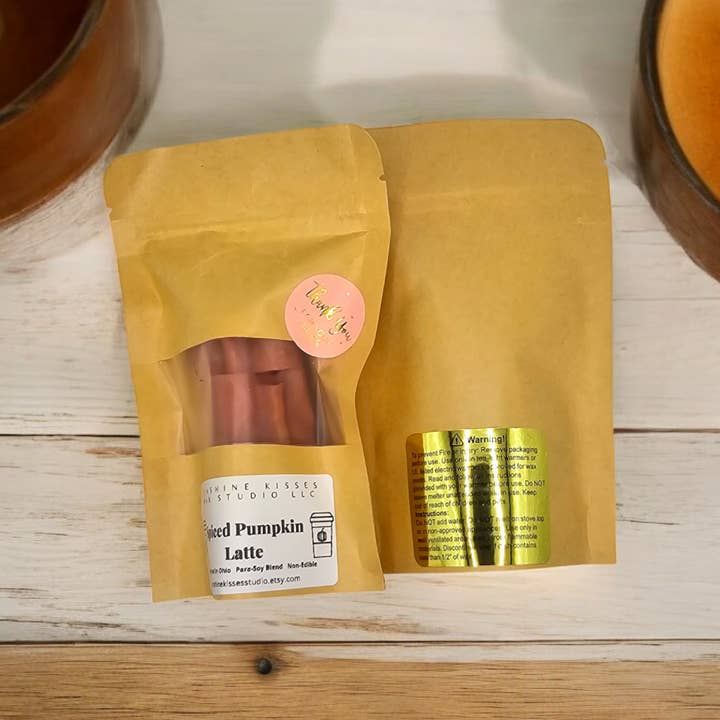 Sunshine Kisses Wax Studio LLC - Wholesale Wax Melt - Spiced Pumpkin Latte Wax Melts2