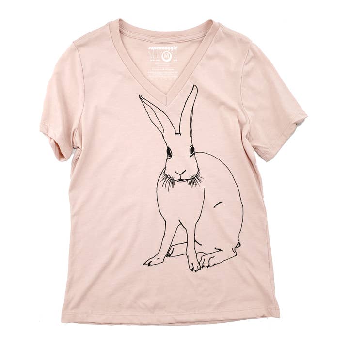 Supermaggie @ Faire - Vente T-shirt sérigraphié – femme - Funny Bunny Vera Vee1
