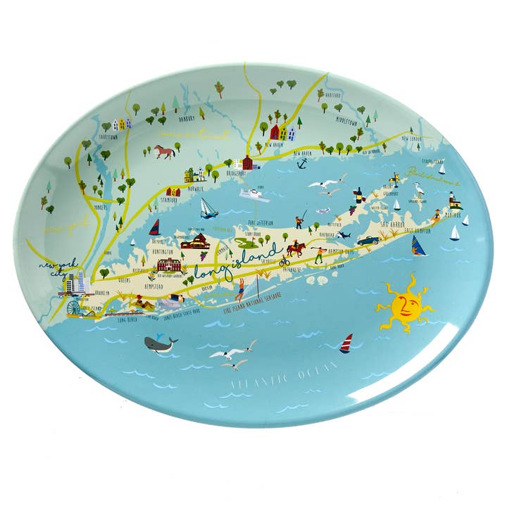 Galleyware - Wholesale Platter - Long Island 16" Melamine Platter