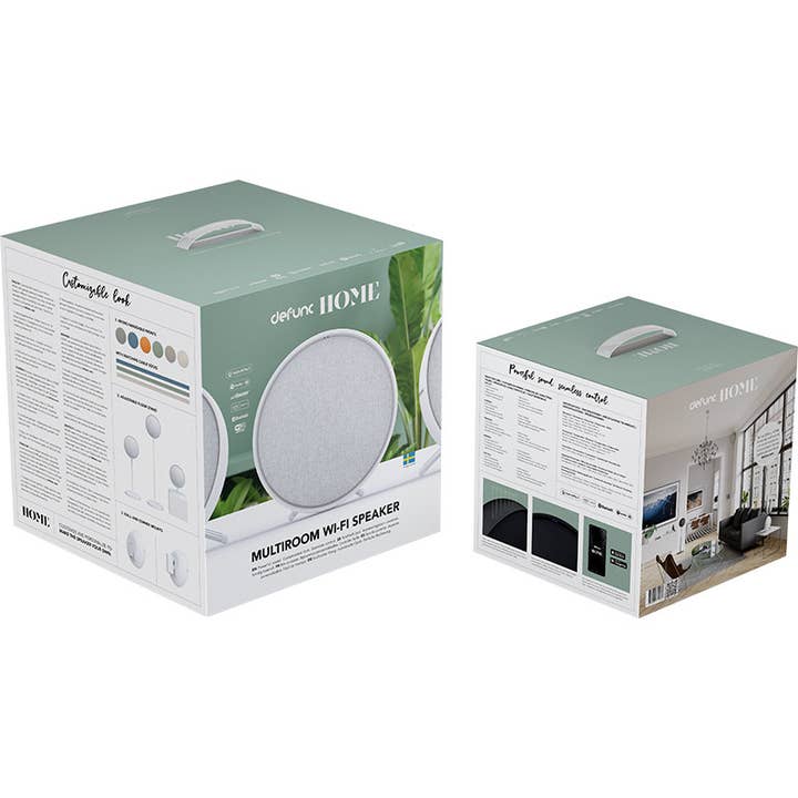 Xoopar Europe – Großhandel Lautsprecher – Multiroom-WLAN-Lautsprecher Defunc Home Small7