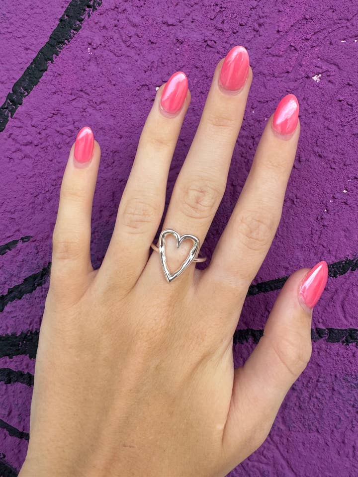 Anillo Corazón delicado para venta al por mayor de Briano Wholesale