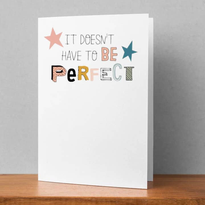 HET HOEFT GEEN PERFECTE KAART TE ZIJN voor wholesale door Stickerlishious