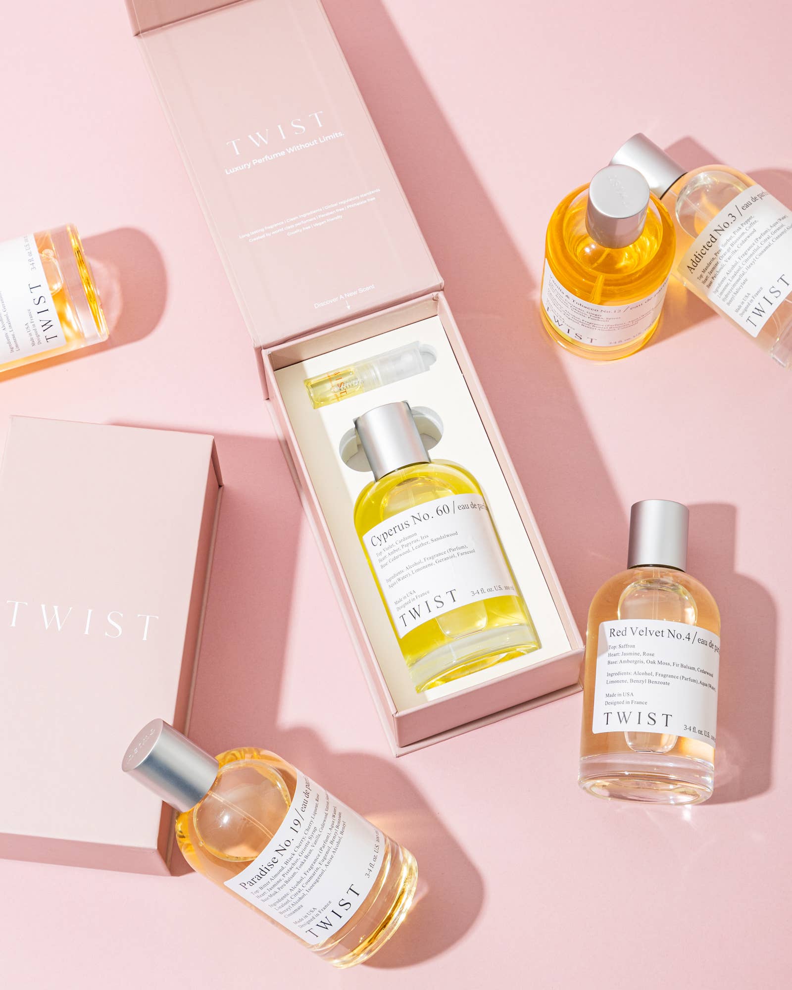 House of Twist - Wholesale Perfume/Eau de Toilette - Twist Antique No. 89 Inspired by Lattafa's Yara Pink Perfume7