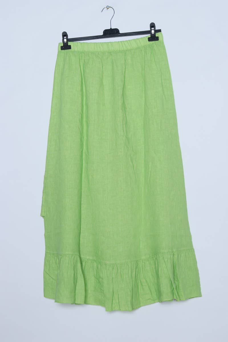 LÉA & LUC - Wholesale Skirt - Women's - 100% Linen Skirt REF. 800218