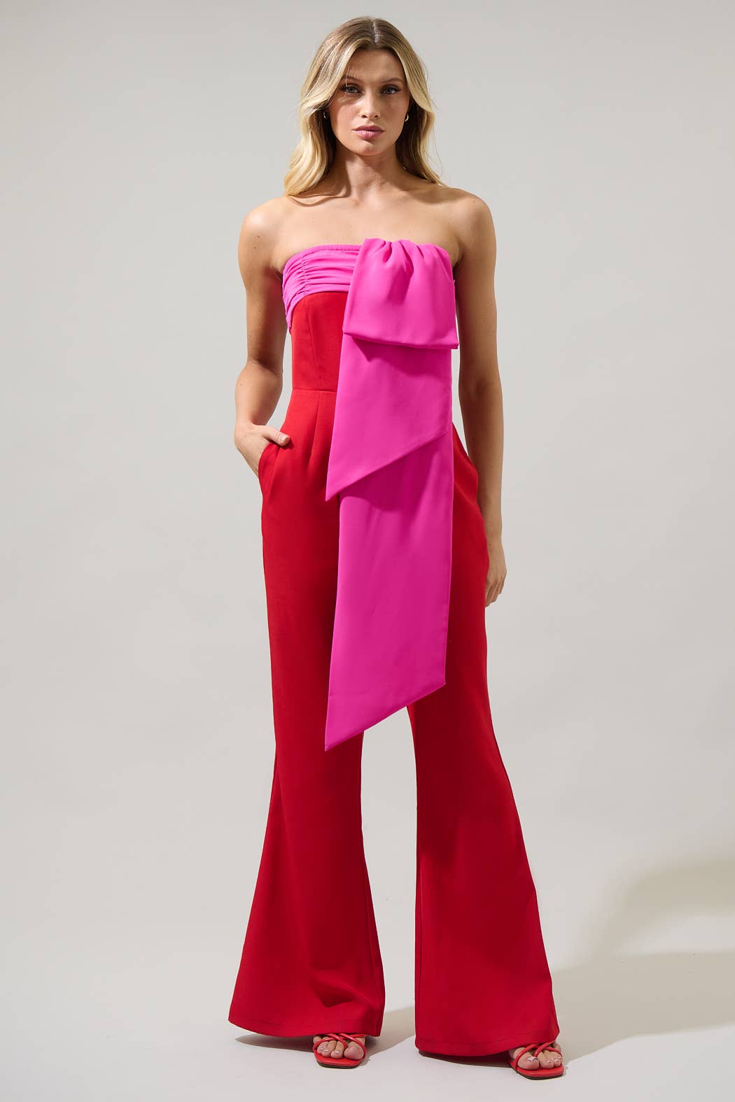 Sugarlips - Vente Combinaison – femme - Combinaison à bretelles Gerri Contrast0