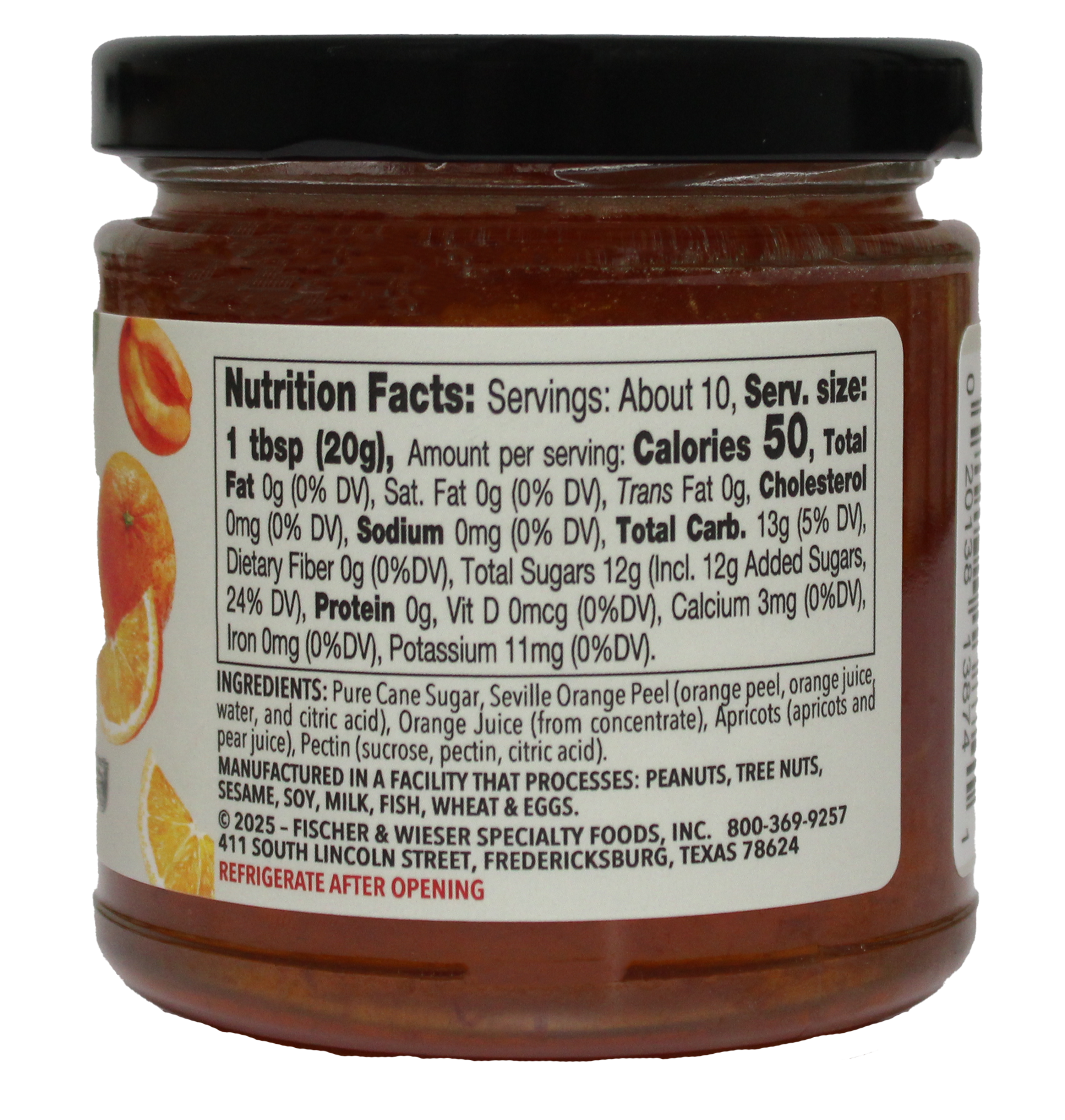 Fischer & Wieser - Wholesale Jam/Jelly - Orange Apricot Marmalade - SEASONAL1