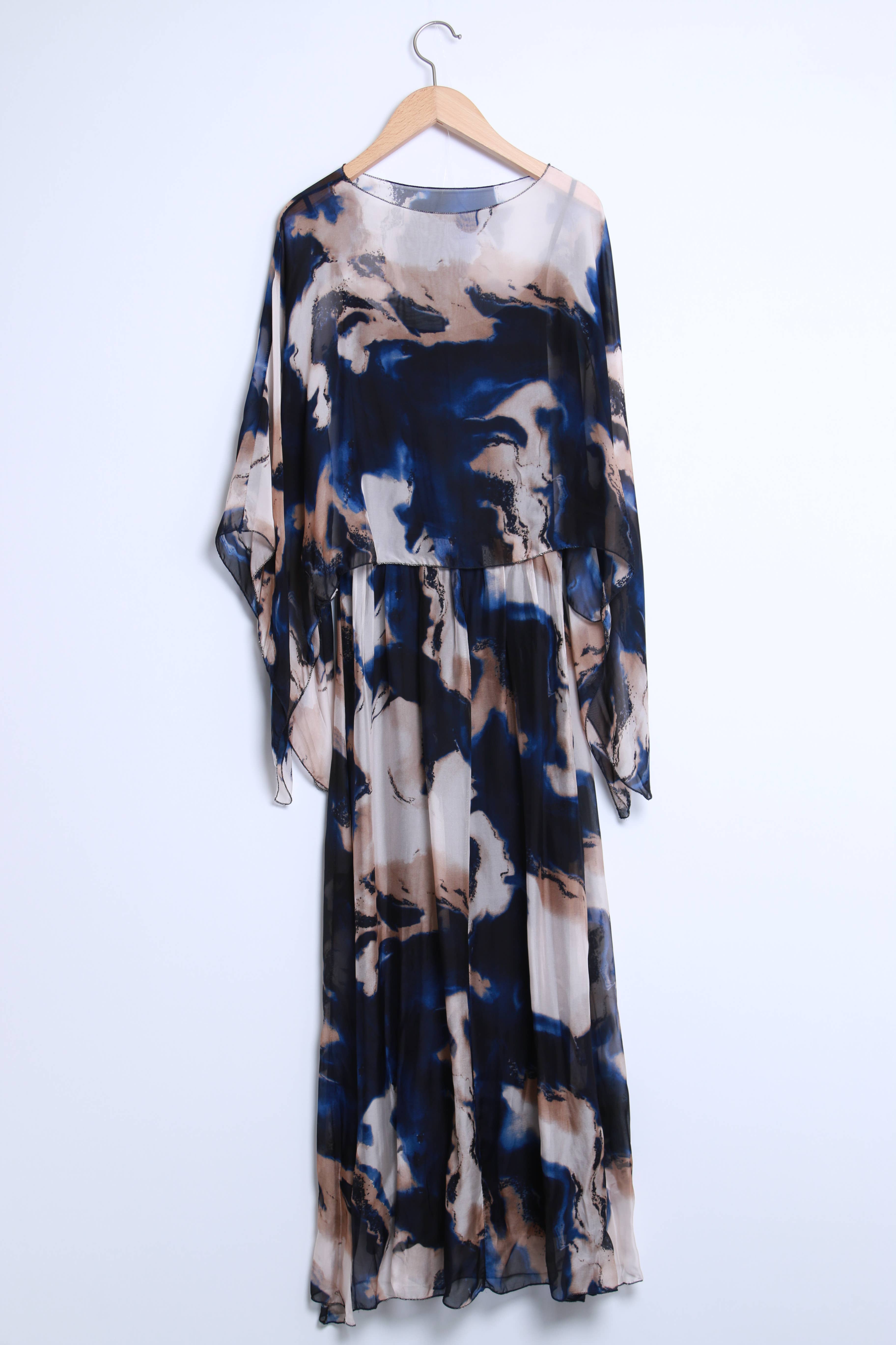 Shyloh - Wholesale Dress - Women's - 2-in-1 printed silk dress 3046828