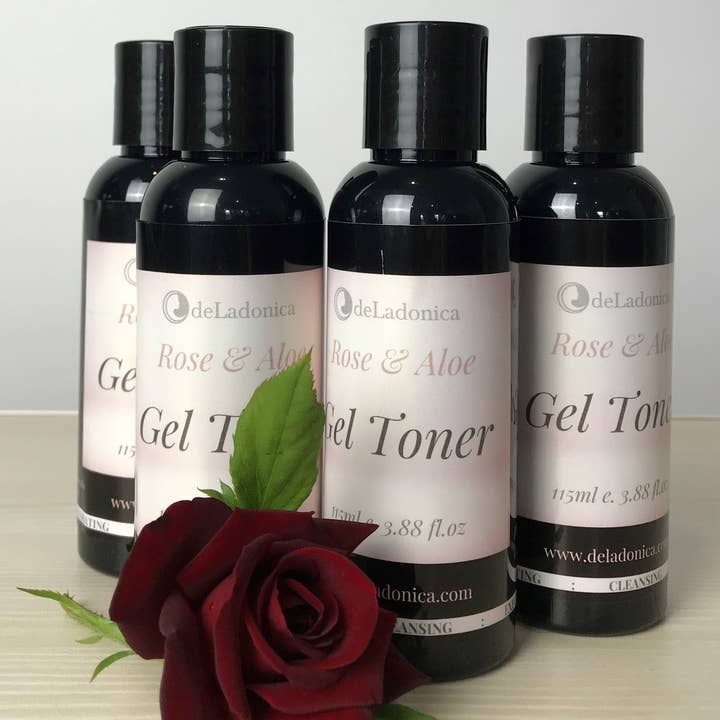 deladonica - Wholesale Facial Toner - Rose & Aloe Soft Gel Toner 115ml3