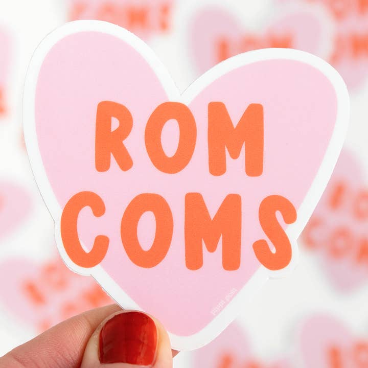Rom Coms Decal Sticker for wholesale by Pippi Post