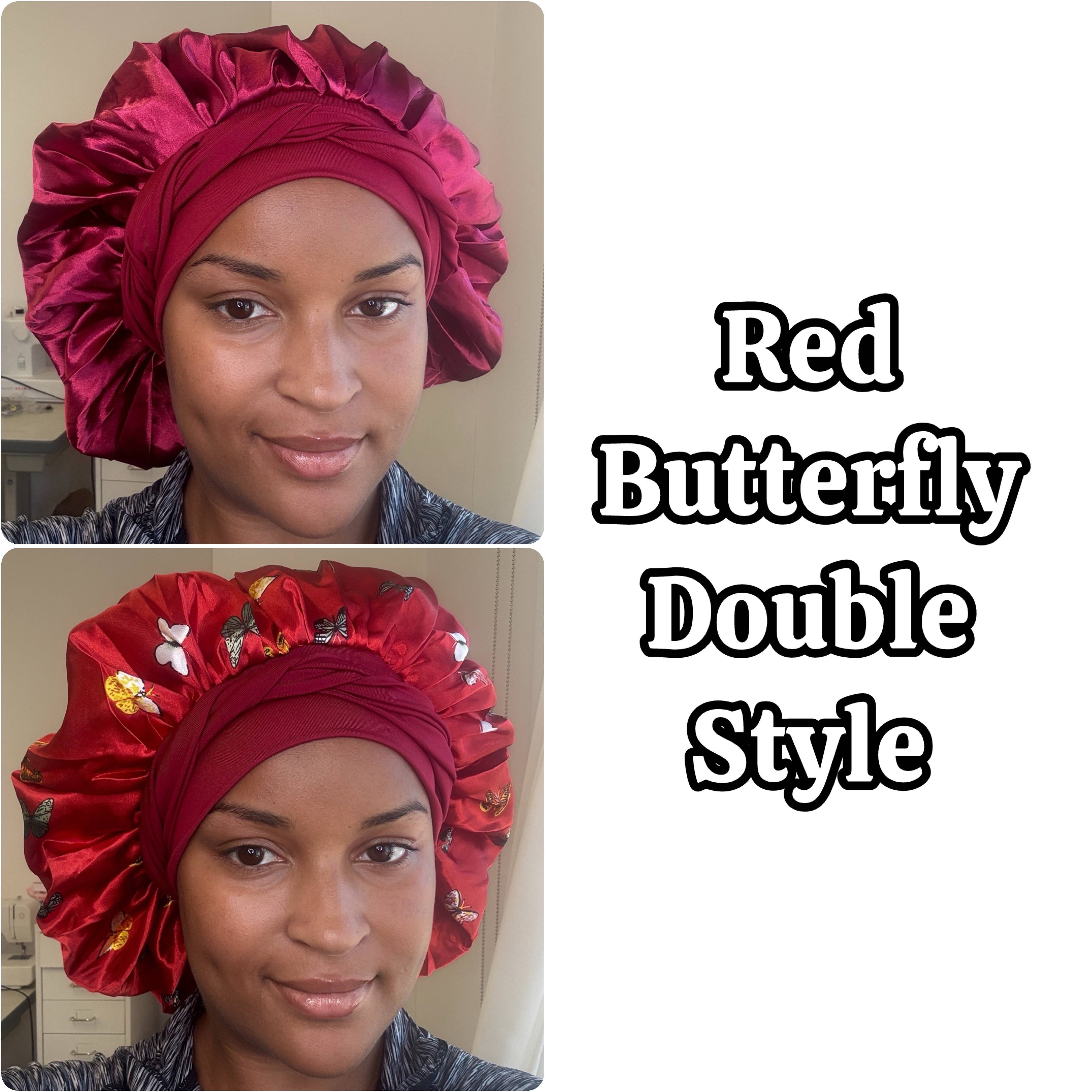 Lux Beauty Essentials Ltd - Vente Bonnet de nuit – femme - Bonnet Lux pour cheveux en satin de qualité15