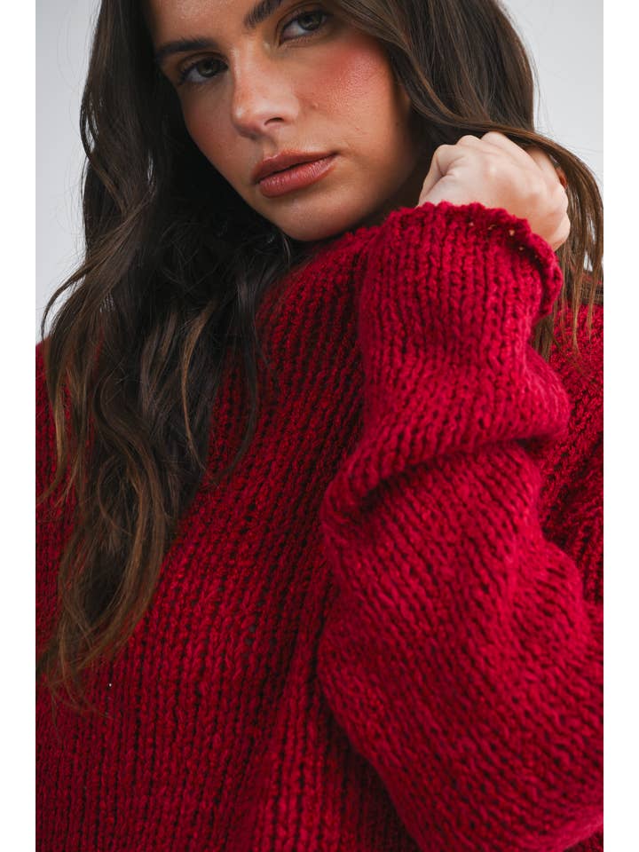 AEMI + CO - Wholesale Knit Sweater - Women's - 3108CK Irma Sweater 636