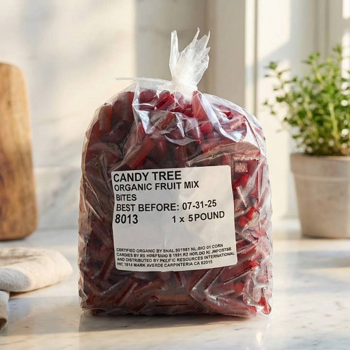 Licorice Fruit Mix Cherry Strawberry Organic for wholesale by Candy Tree
