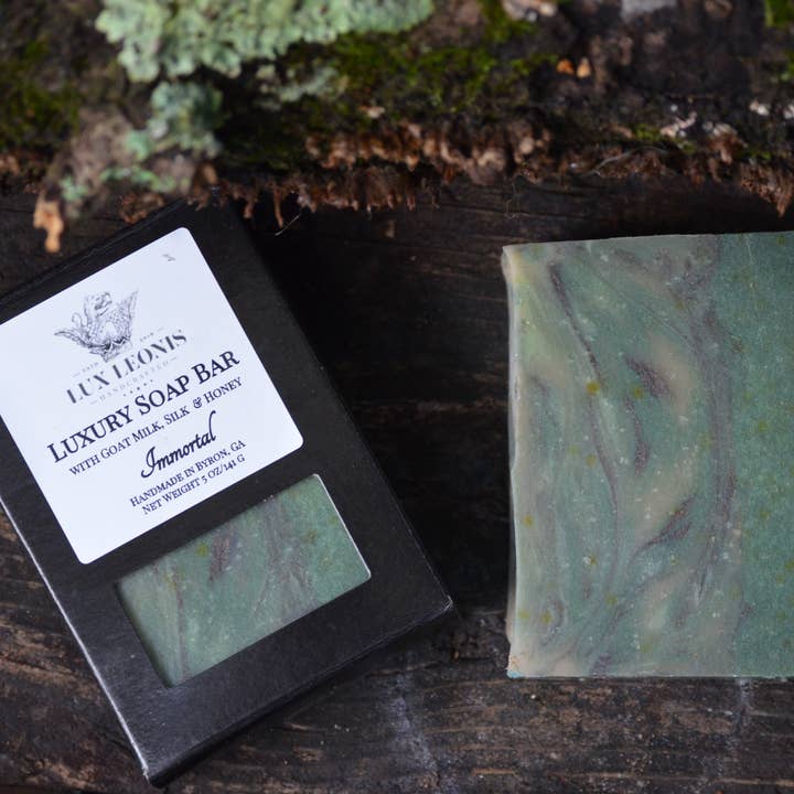 Immortal Luxury Goat Milk Soap for wholesale by Lux Leonis