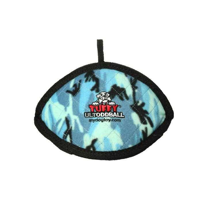 Tuffy Dog Toys - VIP Products - Vente Jouet – chien - Jouet pour chien Tuffy Ultimate Odd Ball, bleu camouflage, résistant et durable4