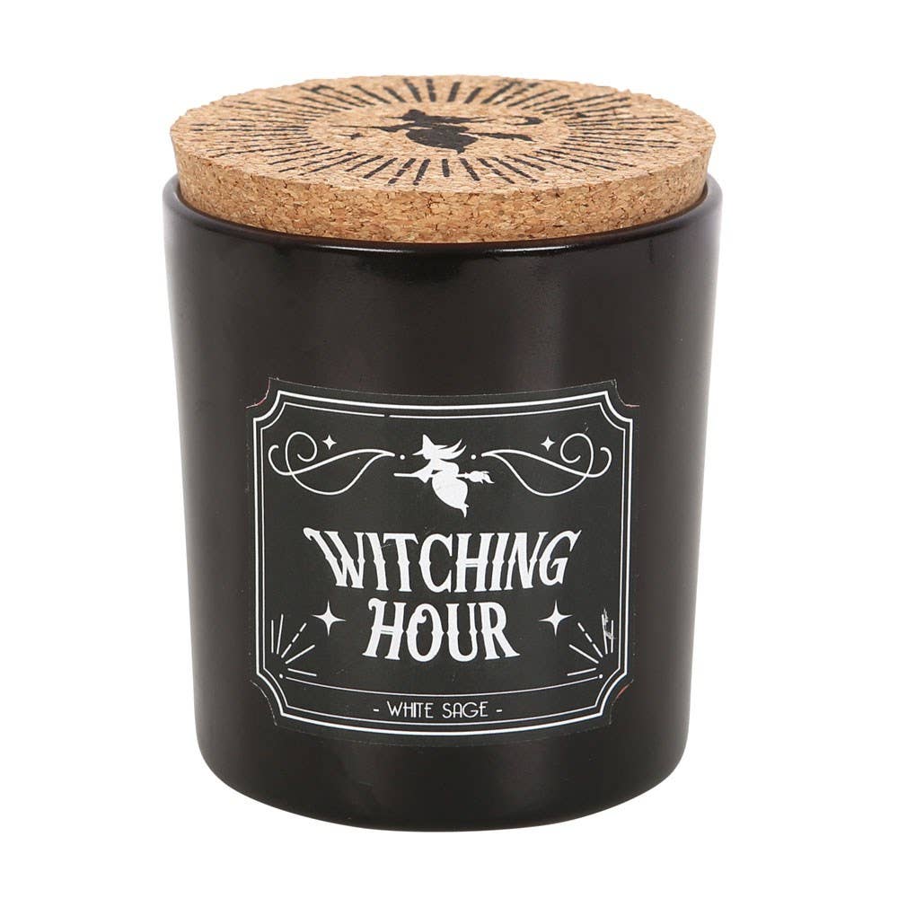 Pacific Trading - Wholesale Jar/Filled Candle - Witching Hour White Sage Candle1