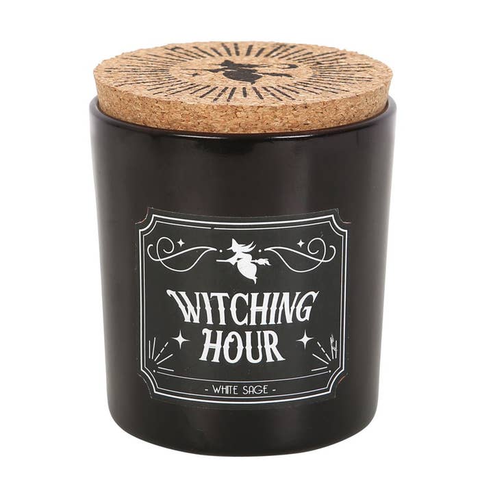 Pacific Trading - Wholesale Jar/Filled Candle - Witching Hour White Sage Candle1