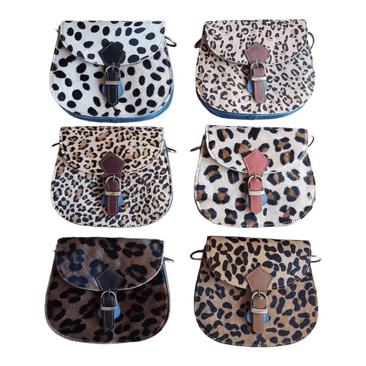 LIESZ - Wholesale Crossbody bag – Women's - Liv leather animal print bag1