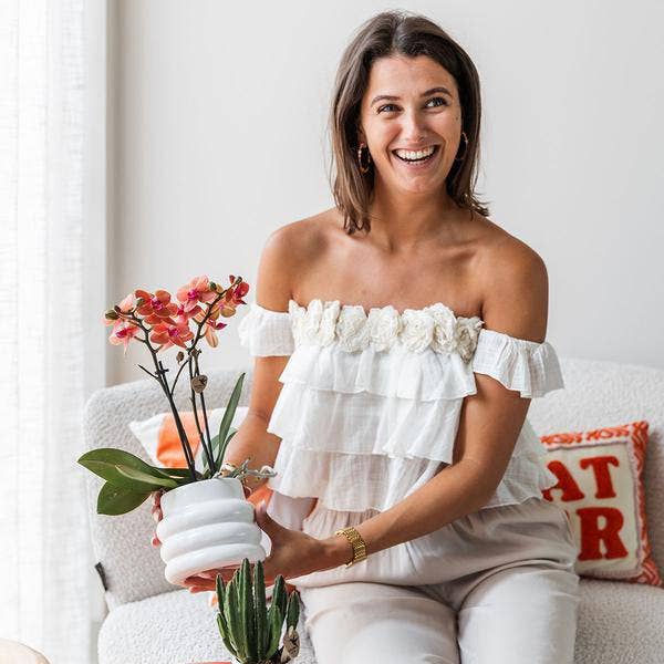 Oasis of Life - Wholesale Plant Pot - Blumentopf Bubble – White – Ø6cm – Modern Ceramic Decorative Pot with Textured Surface – Stylish Mini Planter for Succulents & Houseplants – Elegant Decor for Interiors1