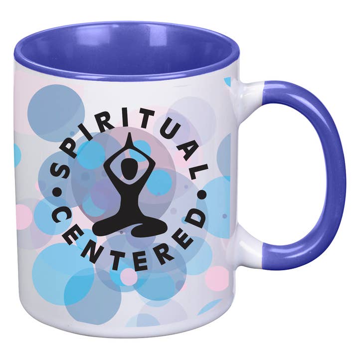 Market Street Promotions - Wholesale Coffee Mug - Vibrant Spectrum 11 oz. Mug for Dye Infusion