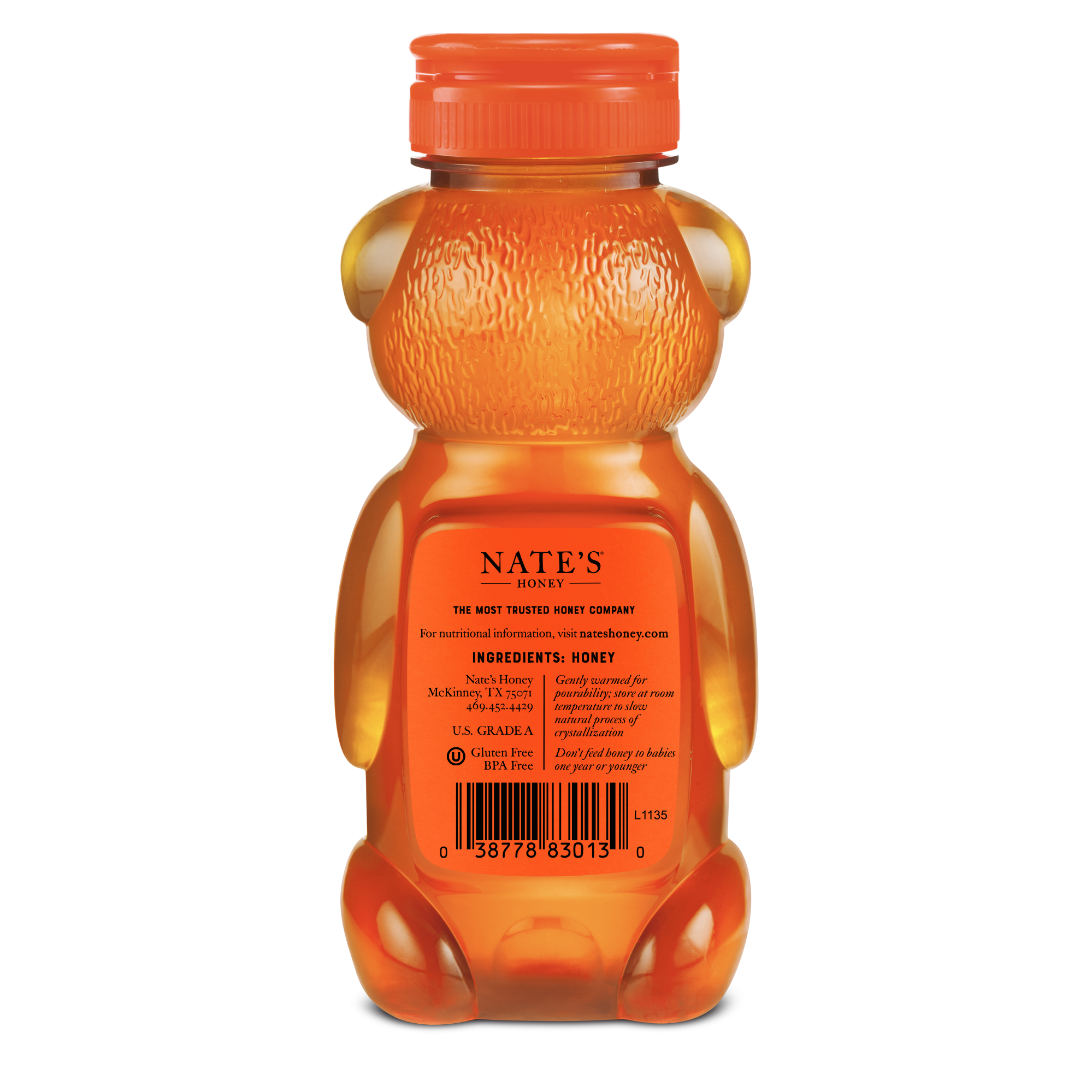 Nate's Honey - Wholesale Honey - Nature Nate's Raw And Unfiltered Honey2