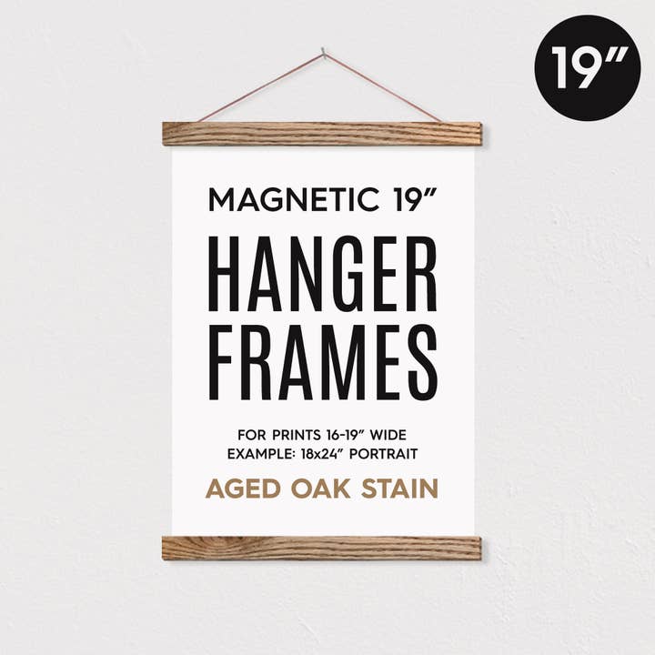 Hanger Frames - Wholesale Fotolijst - 19" magnetisch posterhanger frame™ voor 18x24" portretprints3