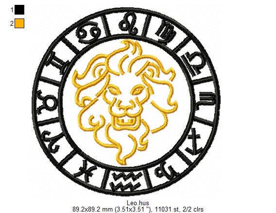 Holiday Traditions - Wholesale Baseball Cap - Unisex - Zodiac Symbol Embroidered Hat/Cap - Black - Buckle back6