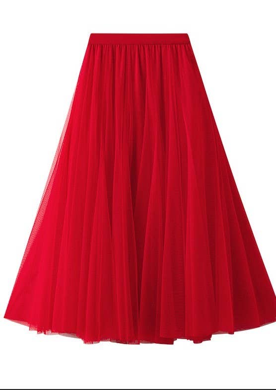 Miss Sparkling - Wholesale Skirt - Women's - Midi Skirt  11