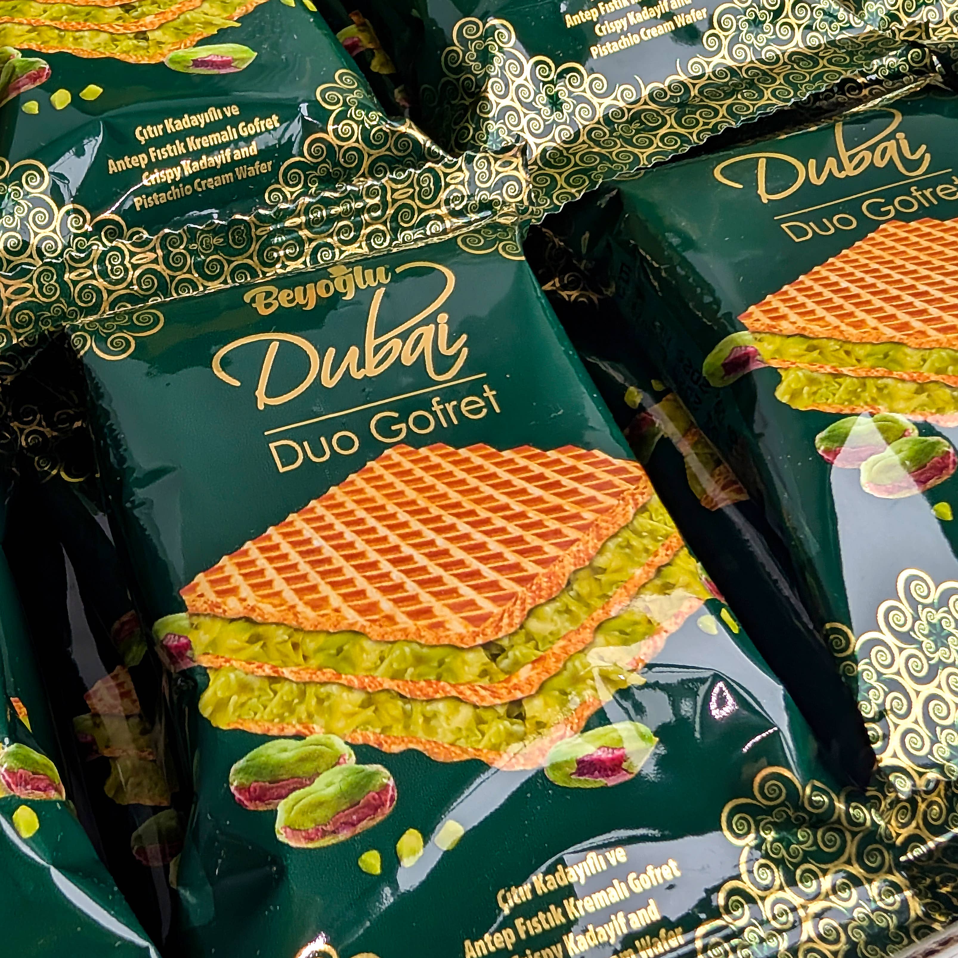 Kaffee und Schokolade GmbH – Großhandel Cookie – Dubai-Doppel-Waffel (24x36g)2