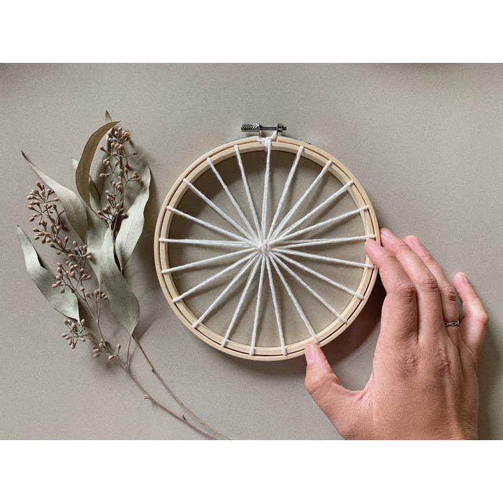 Euca Design - Wholesale Craft Supplies - Set of Three Warped Hoops: 6”, 7”, 8”