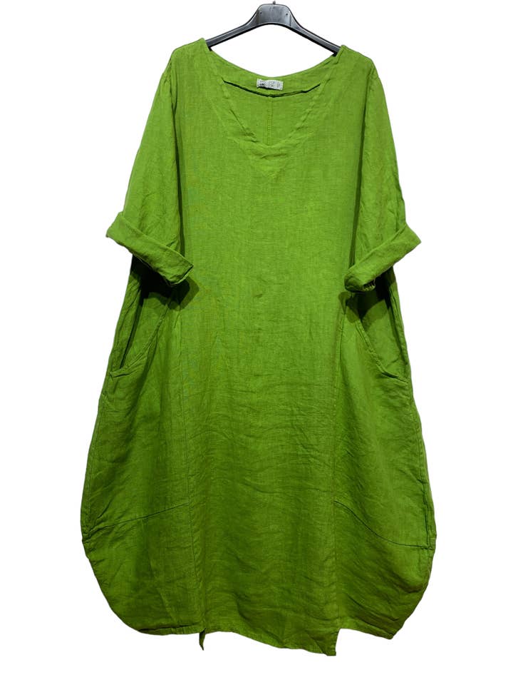 LINEN & COTTON HOUSE – wholesale Dress – Women's – 277 DRESS IN LINEN SPRING SUMMER CLOTHING35