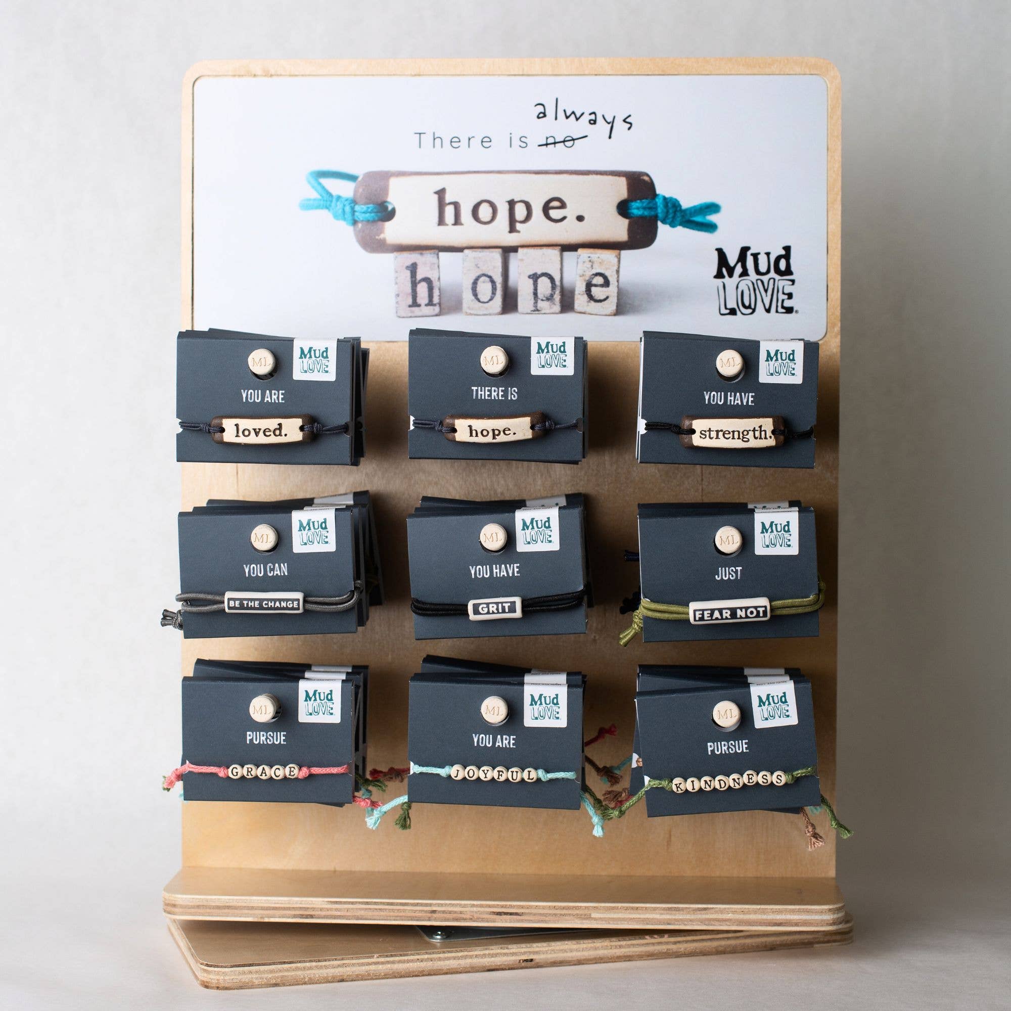 MudLOVE – wholesale Woven/braided bracelet – Loved. Ceramic Original Bracelet - Various Colors8