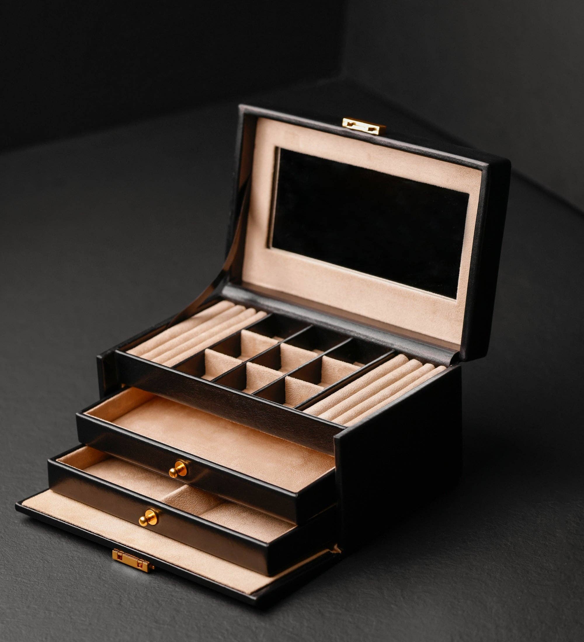 Time Resistance - Wholesale Jewellery box/organiser - Leather Jewelry Box for Women - Beloved46